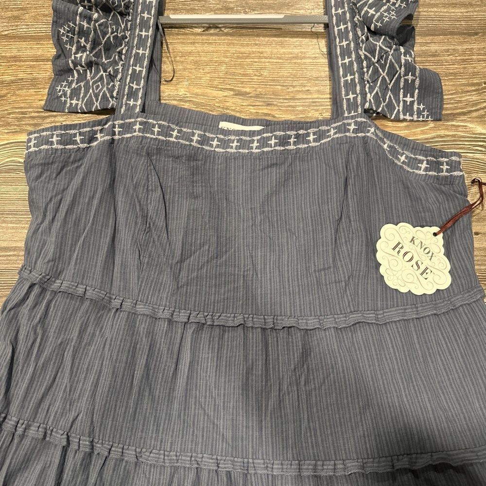 Knox Rose Blue Maxi Dress - Picture 7 of 11